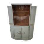Armoire, biblioth�que vitr�e vintage