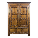 Armoire bretonne en merisier fin xixme