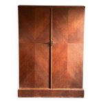 Armoire cabine anglaise en acajou de marque compactom pour homme Armoire cabine anglaise en acajou de marque compactom pour homme