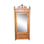 Armoire dbut 20 me en pin tourn et pitchpin