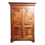 Armoire poque louis philippe en noyer