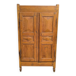 Armoire de ferme rustique en chne et sapin