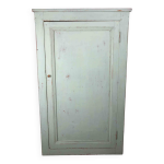 Armoire garde manger vert amande patine