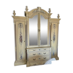 Armoire laque de style louis xvi
