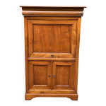 Armoire louis philippe du 19ème en bois massif Armoire louis philippe du 19ème en bois massif