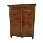 Armoire louis xiv en merisier massif