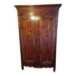 Armoire louis xv en merisier