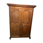 Armoire louis xv en noyer