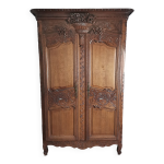 Armoire de mariage normande xixeme