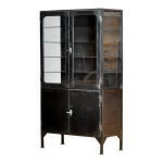 Armoire mdicale polie, annes 1970