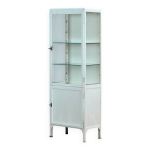 Armoire mdicale vintage en fer, annes 1950