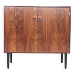 Armoire en palissandre de design danois  2 portes, annes 1960