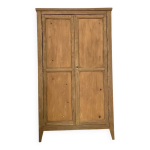 Armoire parisienne en bois massif
