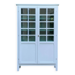 Armoire parisienne vitre vintage 1960