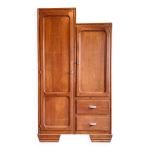 Armoire penderie asymétrique art déco Armoire penderie asymétrique art déco