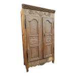 Armoire en sapin art populaire