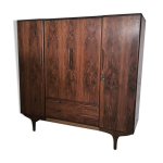 Armoire scandinave en palissandre vintage