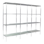 Armoire systme abstracta des annes 1960, conue par poul cadovius pour royal system, danemark.