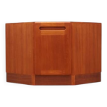 Armoire en teck, design danois, annes 1970, production : danemark