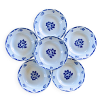 Assiettes anciennes badonviller collection  madelon  peint main