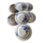 Assiettes anciennes creuses st amand