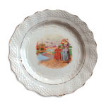 Assiette ancienne moulin des loups & hamage nord Assiette ancienne moulin des loups & hamage nord