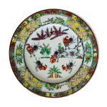 Assiette ancienne en porcelaine de chine