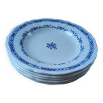Assiettes anciennes porcelaine de gien