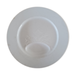 Assiette � asperges sarreguemines