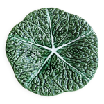 Assiette barbotine choux