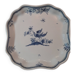 Assiette carr�e bondil moustiers