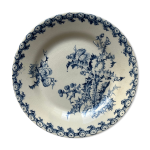 Assiette  chardon gien