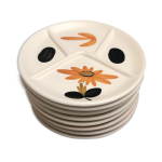 Assiettes compartimentées pour salades composées Assiettes compartimentées pour salades composées