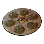 Assiette  coquillages