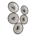 Assiettes creuses colette de moulin des loups