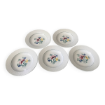 Assiettes creuses fabiola digoin sarreguemines années 50 Assiettes creuses fabiola digoin sarreguemines années 50