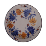 Assiette creuse en faïence de sarreguemines modèle saverne diam 24 cm Assiette creuse en faïence de sarreguemines modèle saverne diam 24 cm