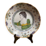 Assiette creuse olympe de gouges