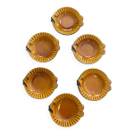 Assiettes creuses poisson vallauris