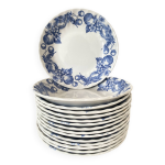 Assiettes creuses en porcelaine anglaise fruit wood & sons