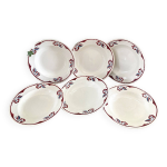 Assiettes cruses terre de fer