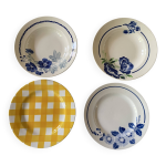 Assiettes dépareillées Assiettes dépareillées