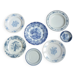 Assiettes dpareilles