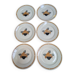 Assiette  dessert badonviller  jade