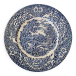 Assiette  dessert english ironstone england motif cottage anglais