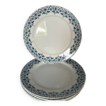 Assiettes  dessert sarreguemines digoin