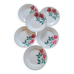 Assiettes  dessert vernon h. b. c. annes 40