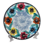 Assiette, dessous de plat en cramique