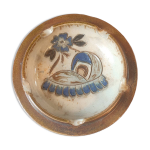 Assiette enfant sign�e dubois en gr�s de bouffioulx