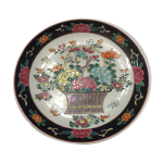 Assiette en fa�ence de chine